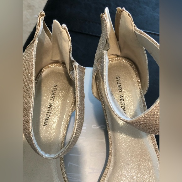 Girls Stuart Weitzman Sandals (Platinum Noir) - Picture 4 of 8